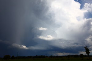 Late Season intercept Kempsey spawns giant hail and supercell